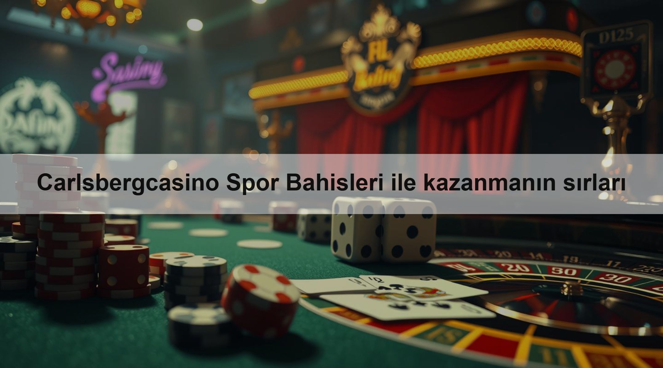 Carlsbergcasino Spor Bahisleri ile kazanmanın sırları