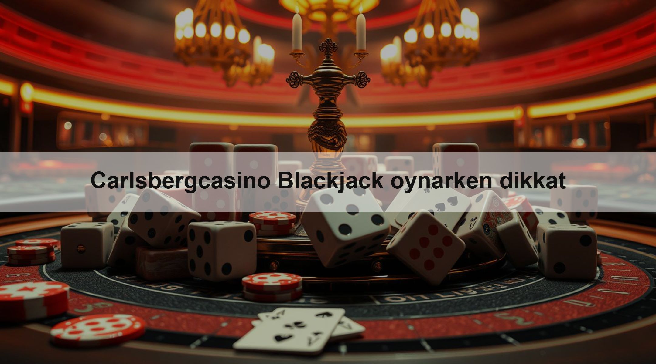 Carlsbergcasino Blackjack oynarken dikkat